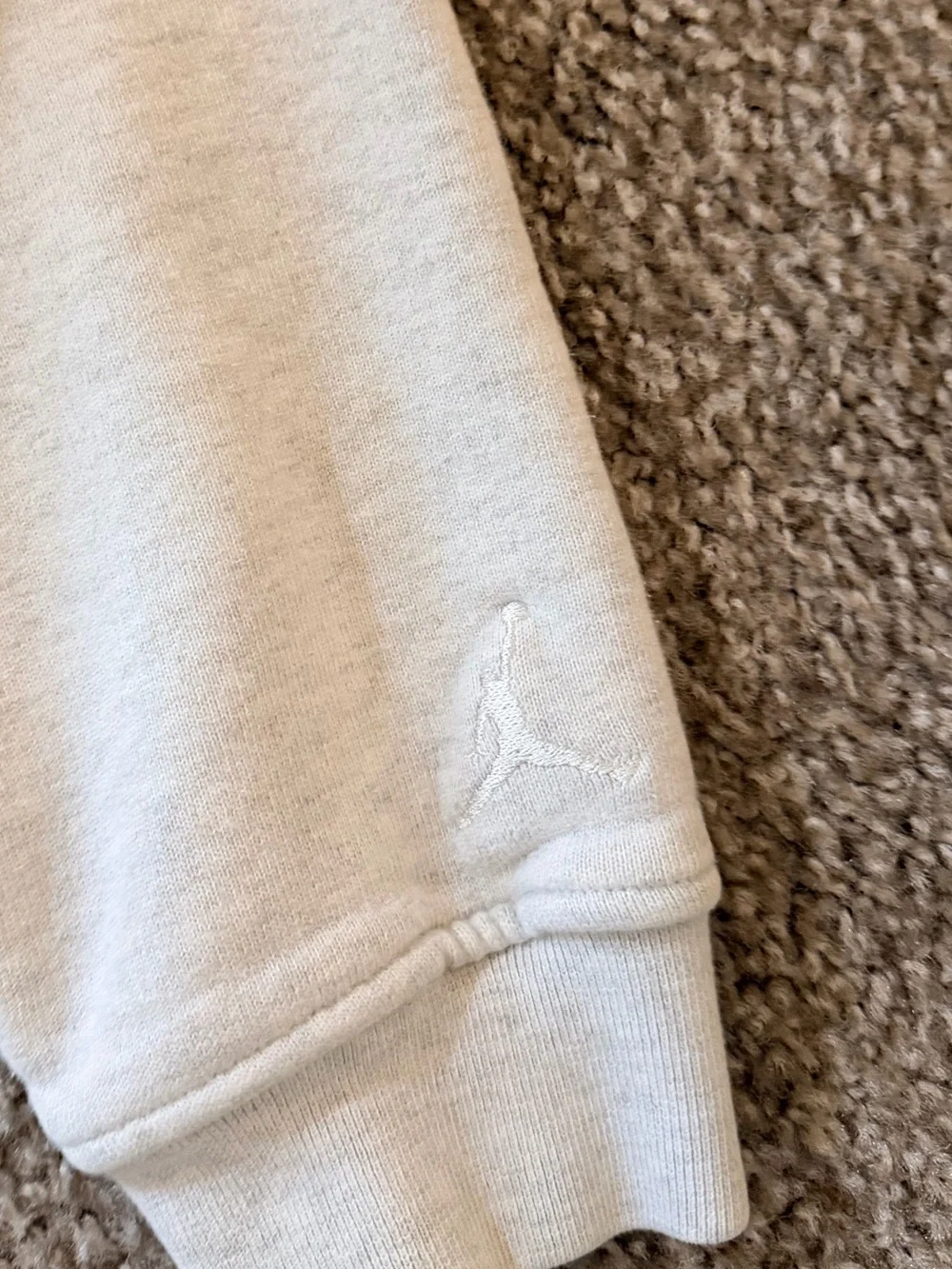 Jordan Wordmark heavyweight fleece sweatshirt L